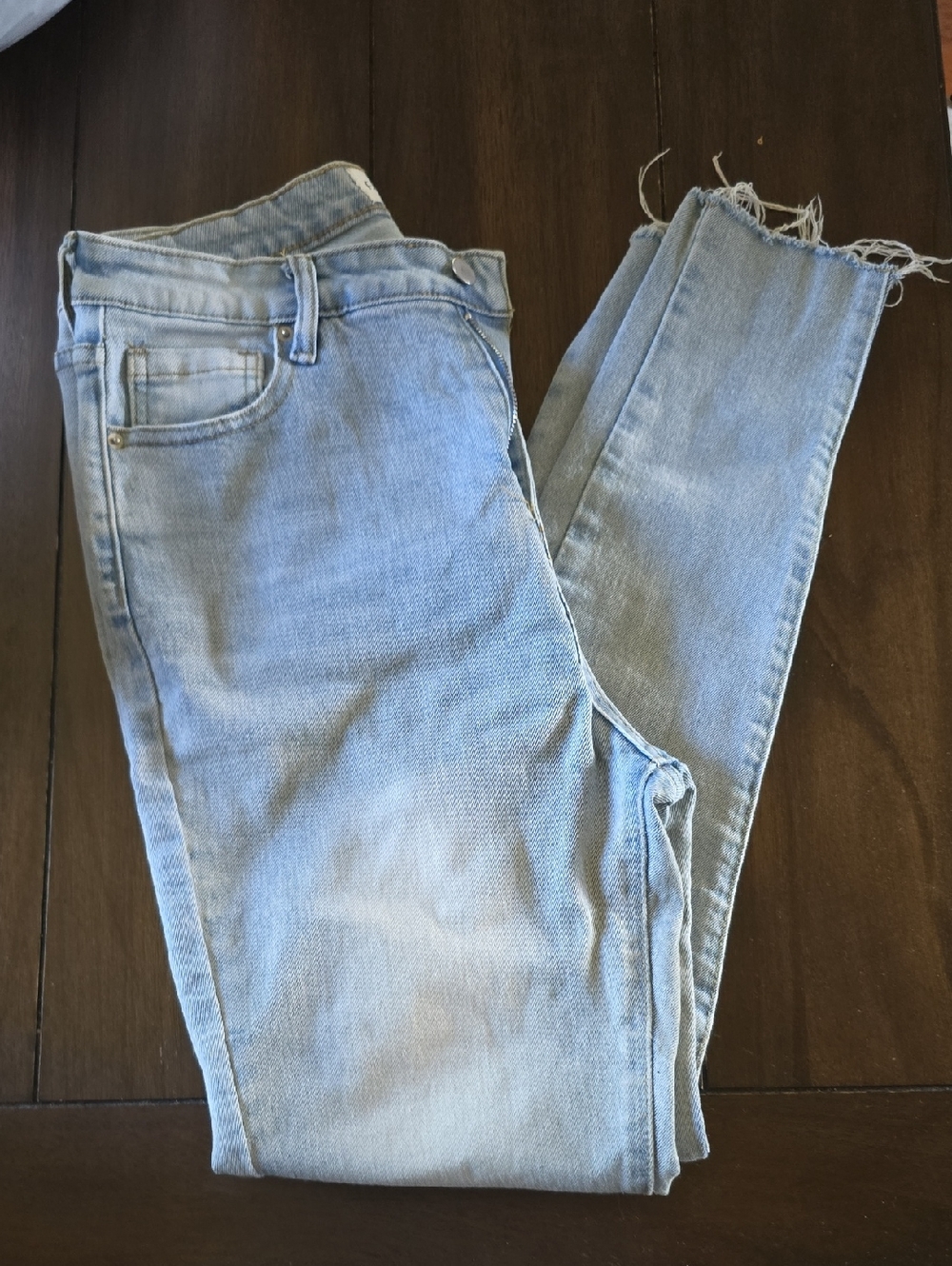 Light Blue Women's Skinny Jeans
